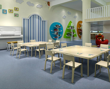 幼儿园及学校PVC地板解决方案